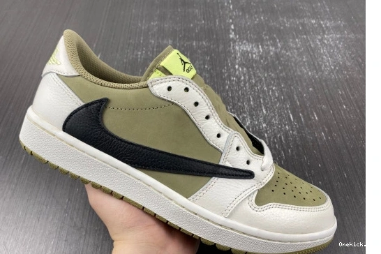 FZ3124-200 Olive 112 ModernLook Low Retro Neutral Golf Jordan Scott 1 Travis 0610